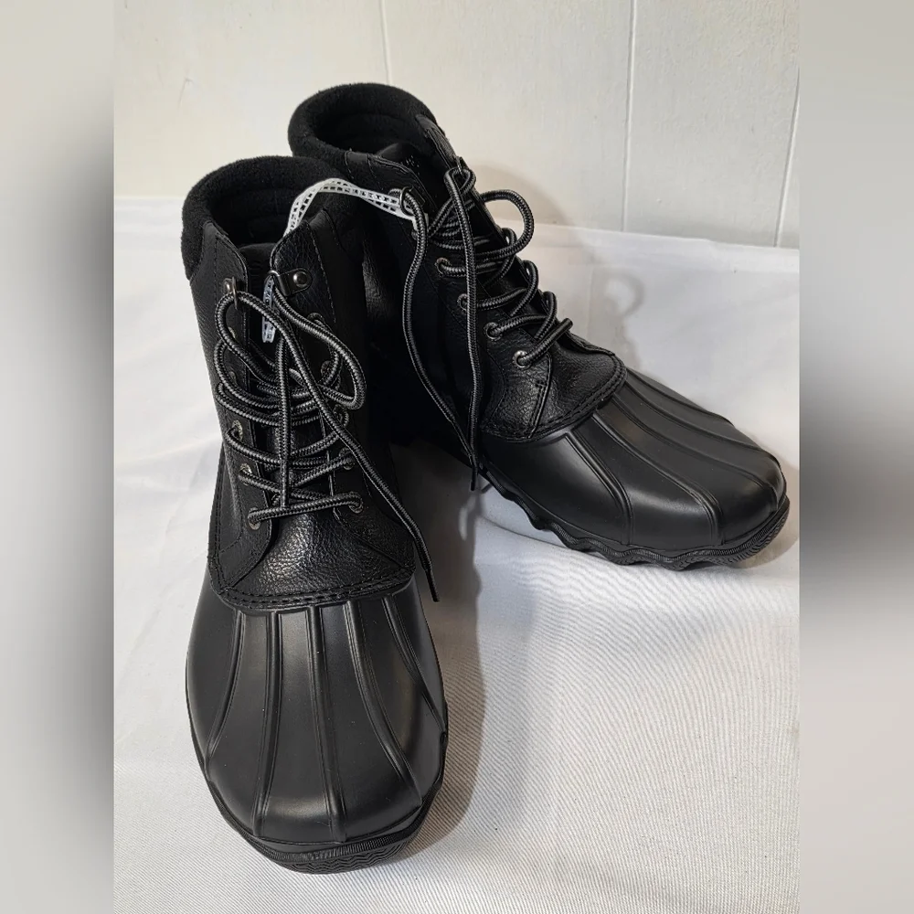 Sperry Avenue Duck Boots Mens Size 9.5 Duck-toe Waterproof Boots New